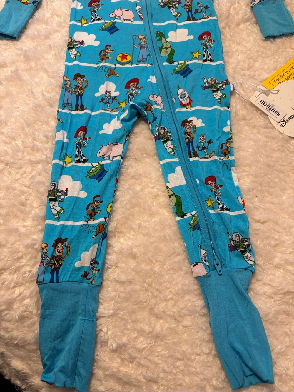 Little Sleepies Disney Toy Story zippy New With Tags 12-18M